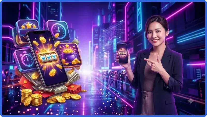 khai-niem-no-hu-gio-vang-slot-machine-phat-sang-voi-dong-xu-vang-va-dong-ho Khái niệm nổ hũ giờ vàng - slot machine phát sáng với đồng xu vàng và đồng hồ
